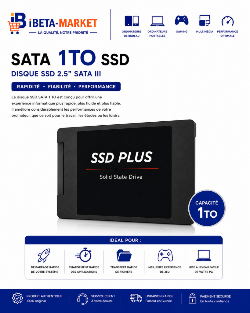 DISQUE DUR SATA SSD 1TB
