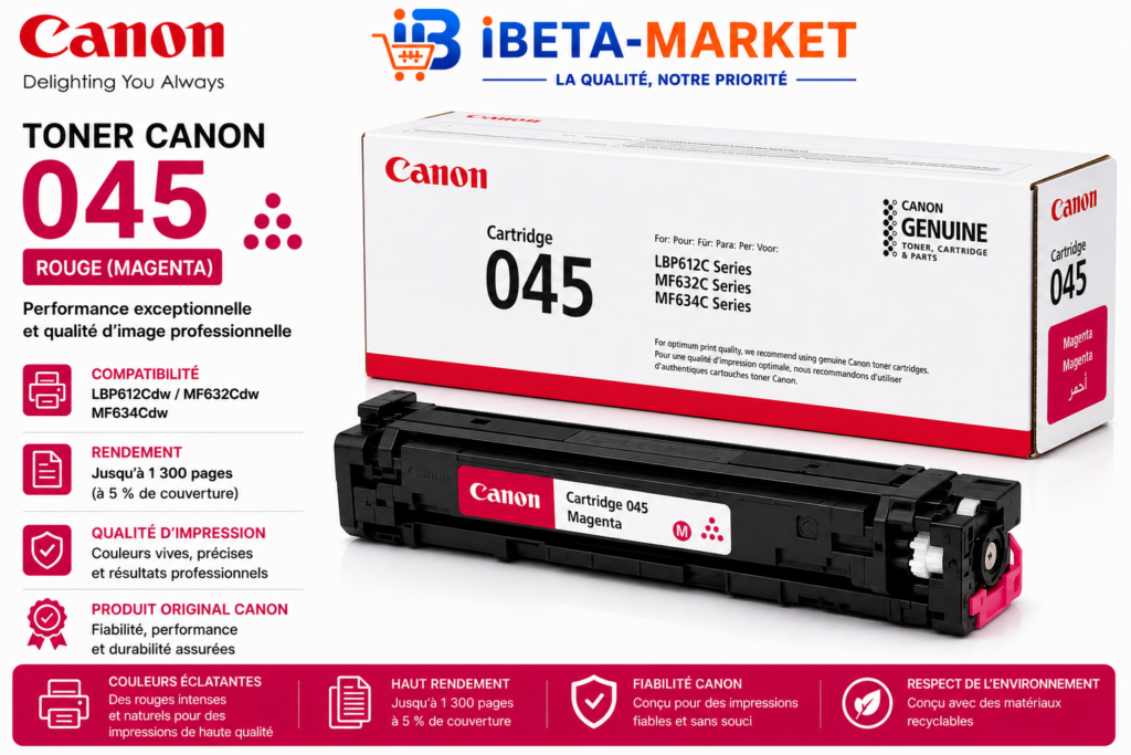 TONER CANON 045 ROUGE
