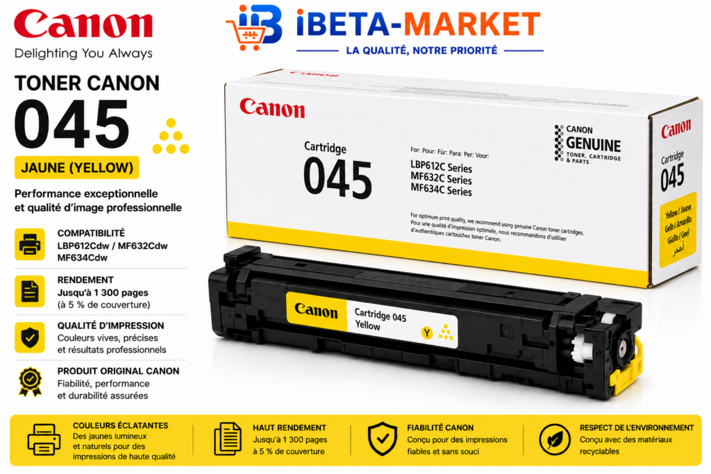 TONER CANON 045 JAUNE