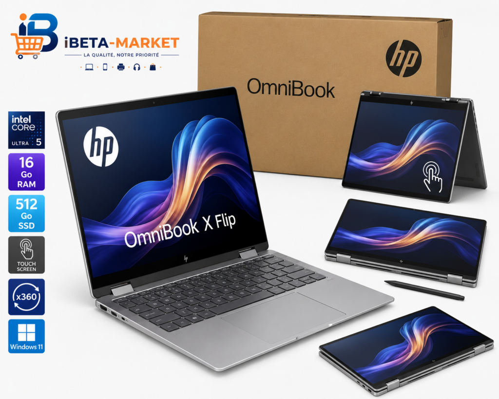 LAPTOP HP OMNIBOOK U5 16GO 512SSD
