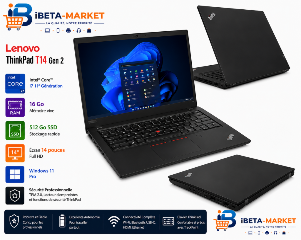 OBOX Lenovo T14 Ci7 G2 11th 16/512SSD