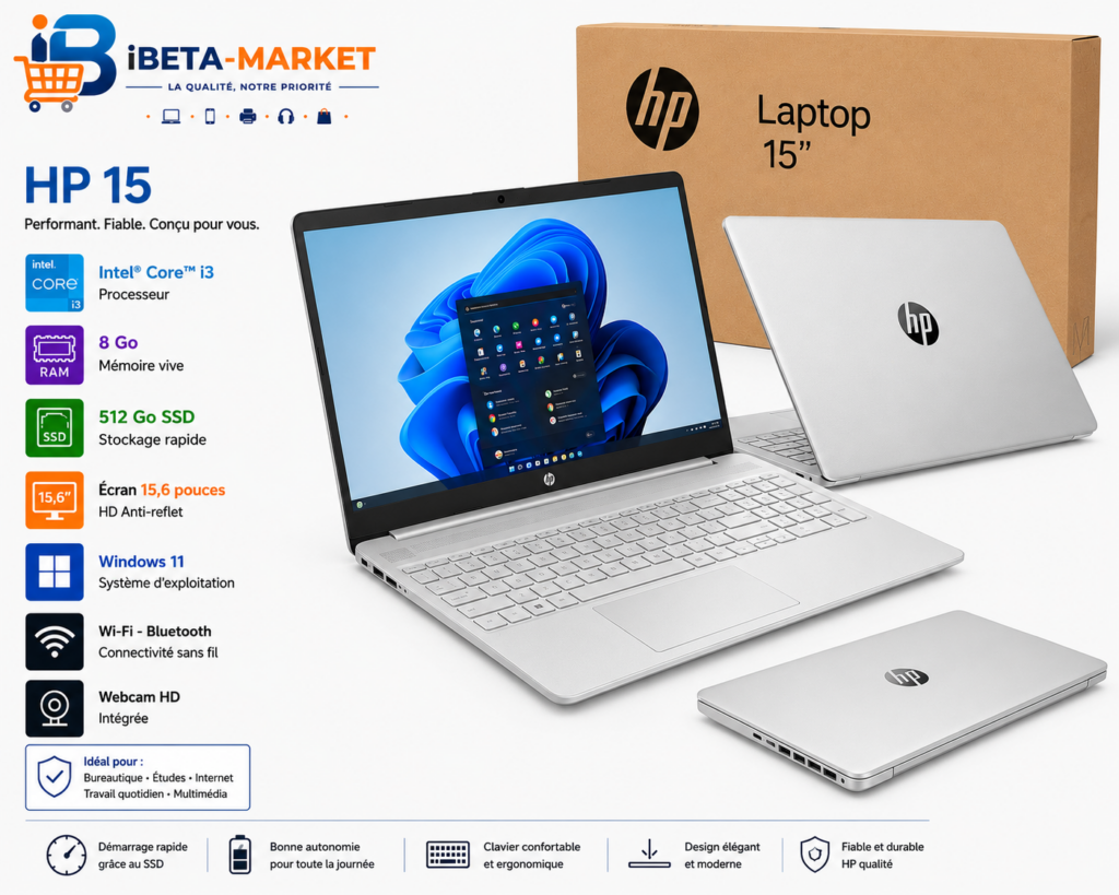 LAPTOP HP 15 CI3