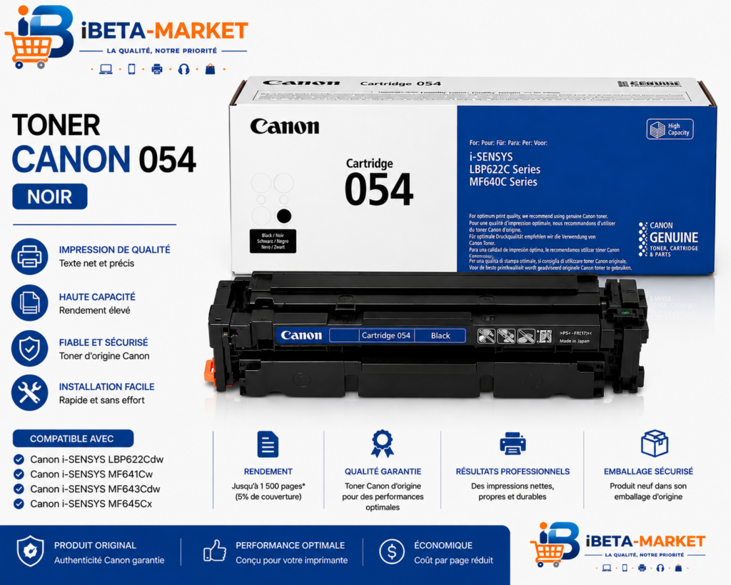 TONER CANON 054 BLEU