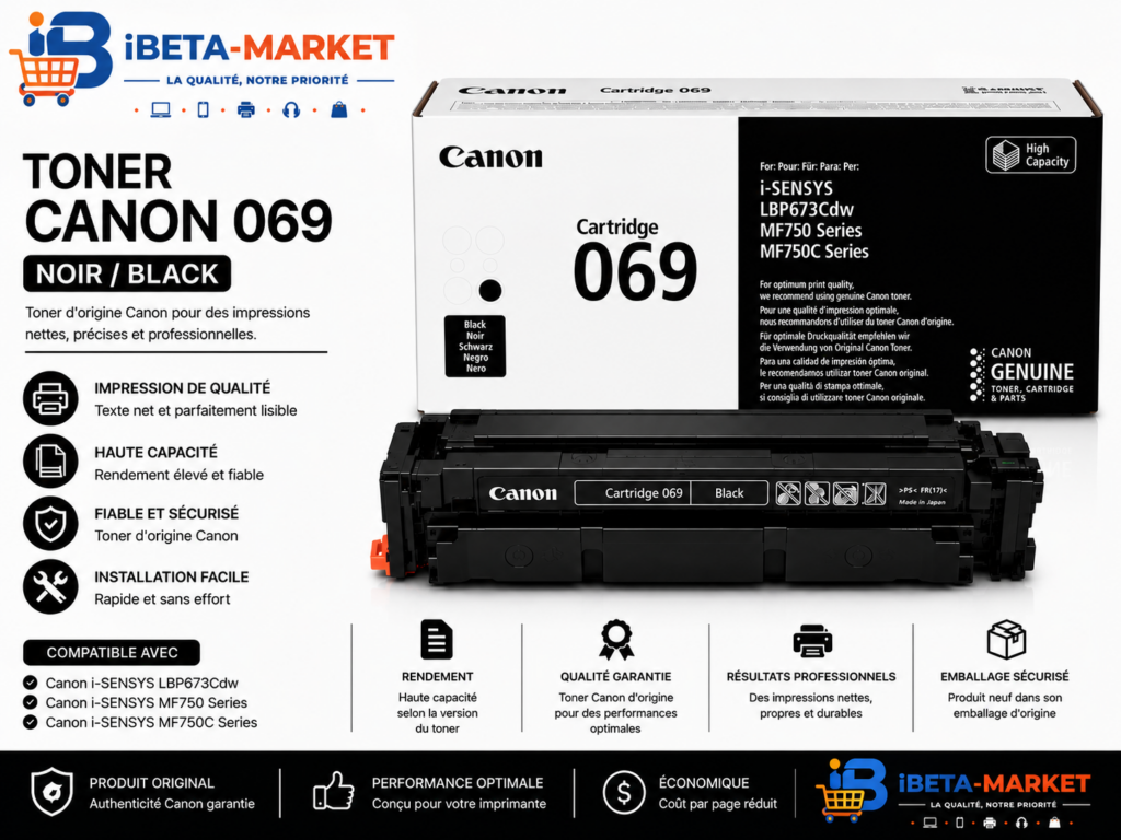 TONER CANON 069 NOIR