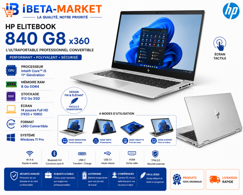 OBOX HP ELITEBOOK Ci5 X360