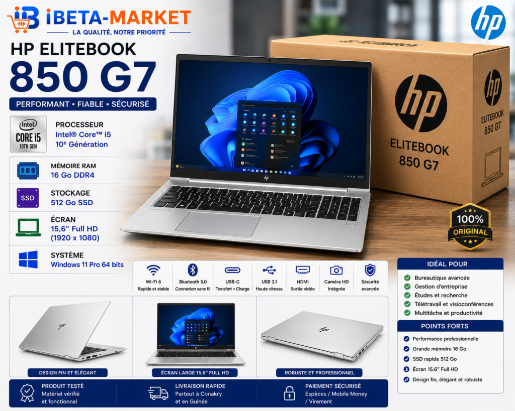 OBOX HP ELITEBOOK 850 G7 Ci5 10TH