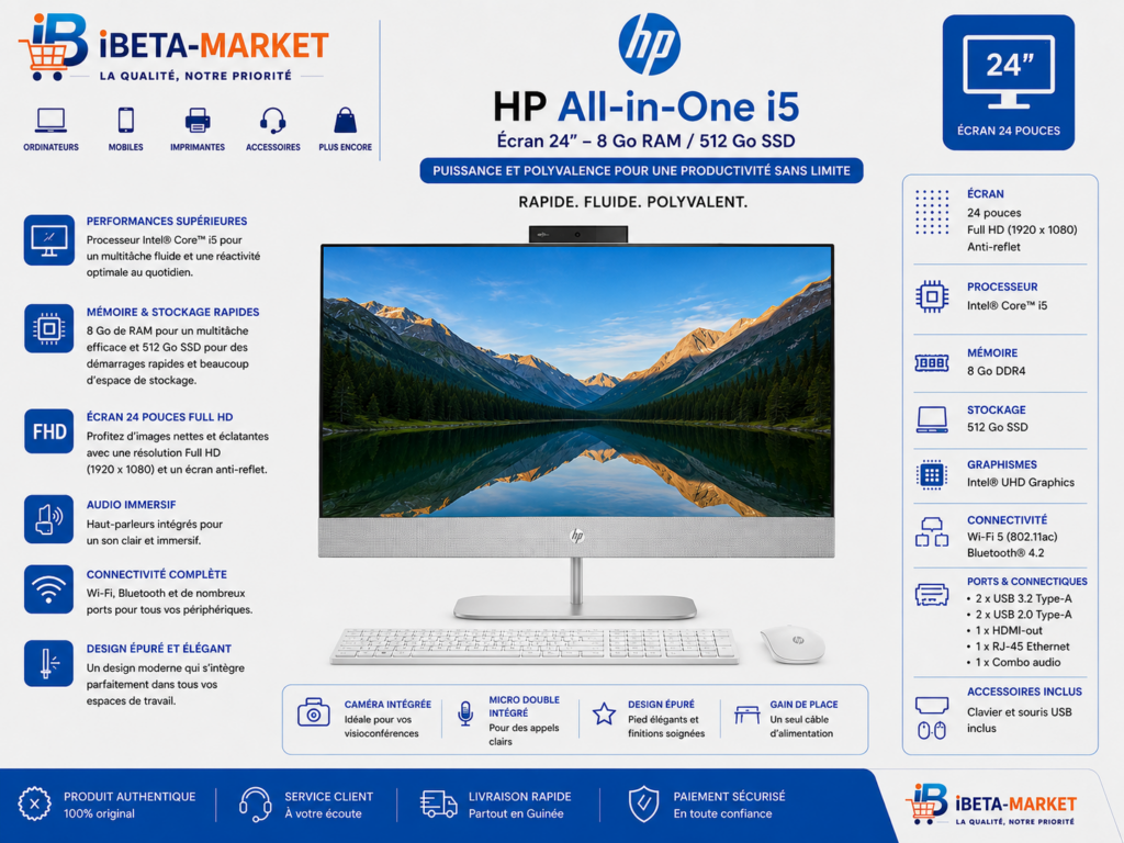 AIO HP Ci5 E24