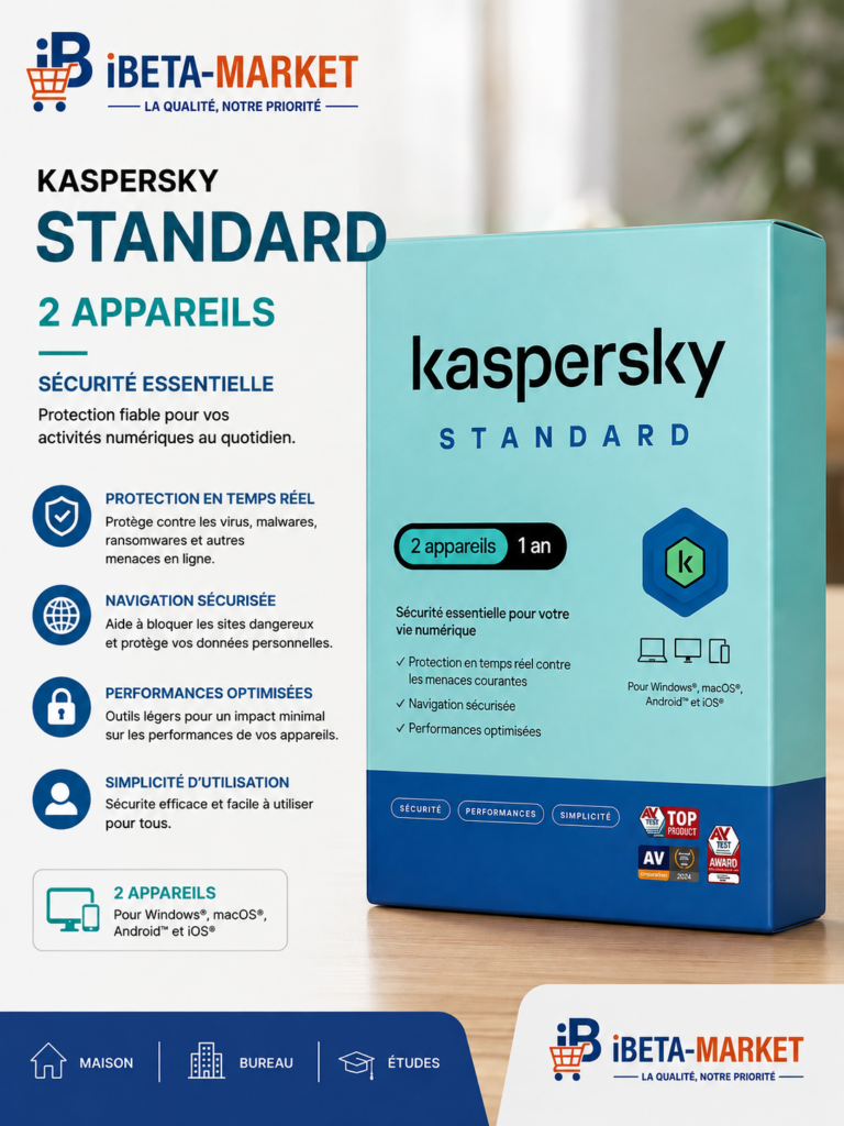 ANTI VIRIS KASPERSKY STANDARD 2PTS