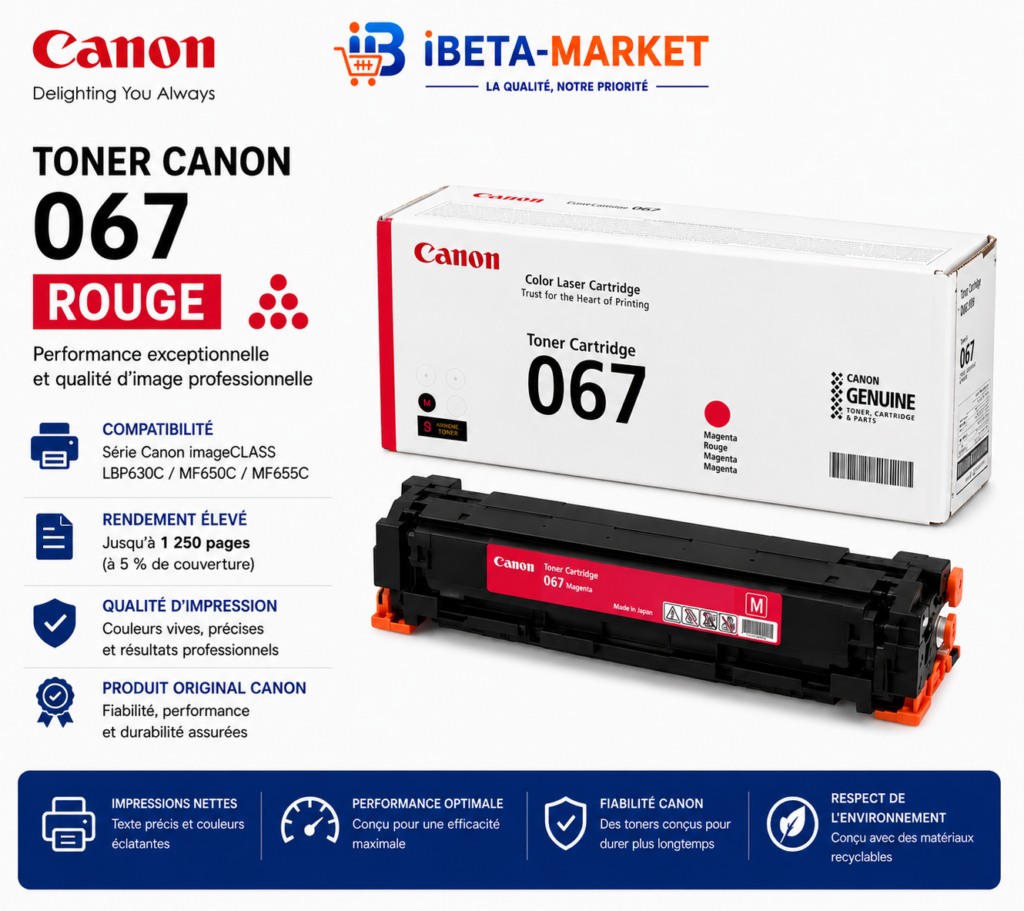TONER CANON 067 ROUGE