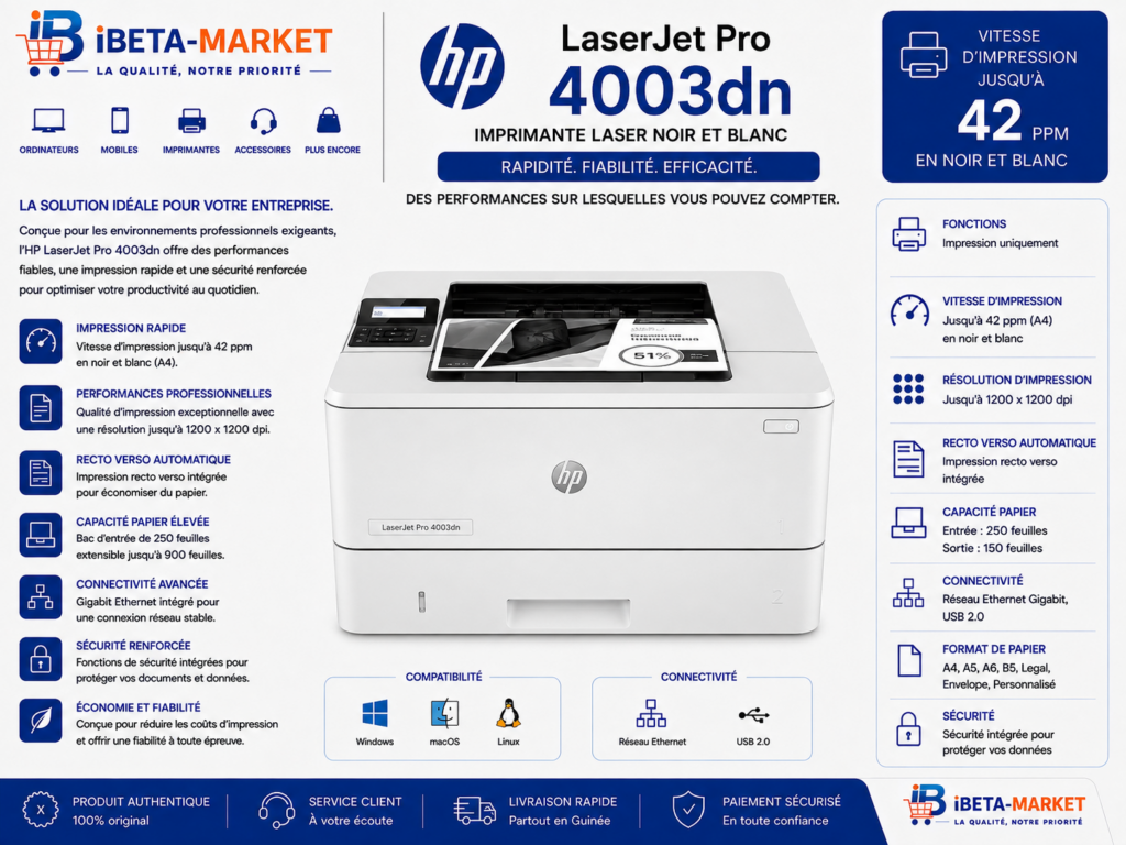 IMPRIMENTE HP M 4003DN