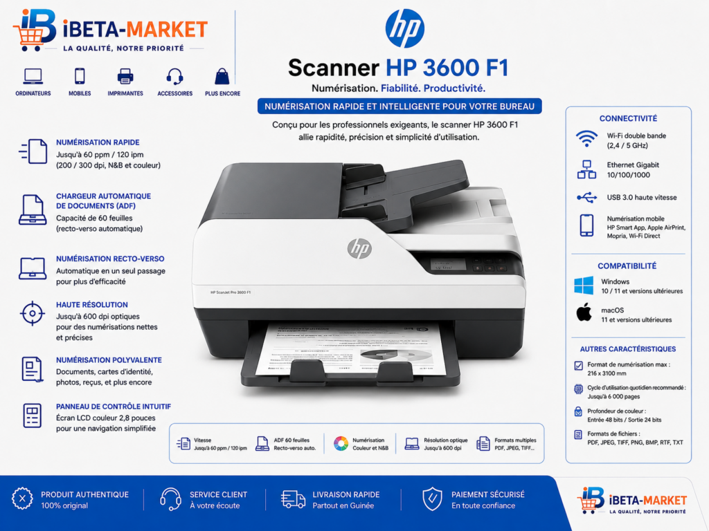 SCANER HP 3600F1