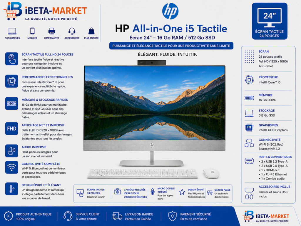 AIO HP Ci5 24 TC