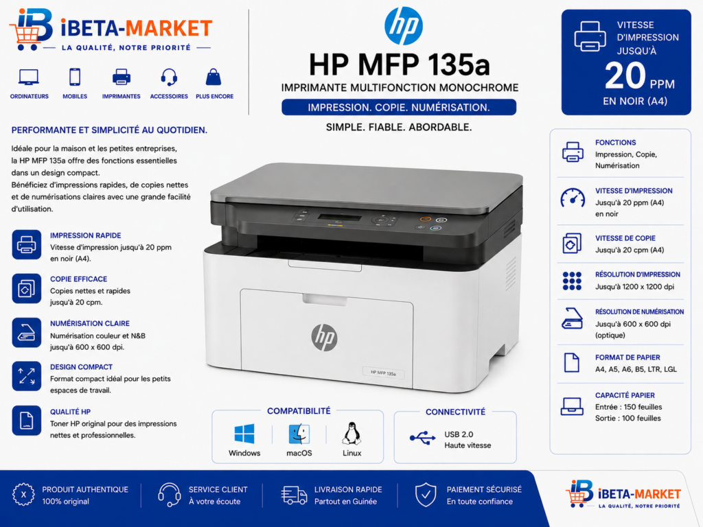 IMPRIMENTE HP M 135A