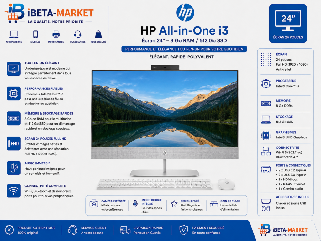AIO HP Ci3 E24