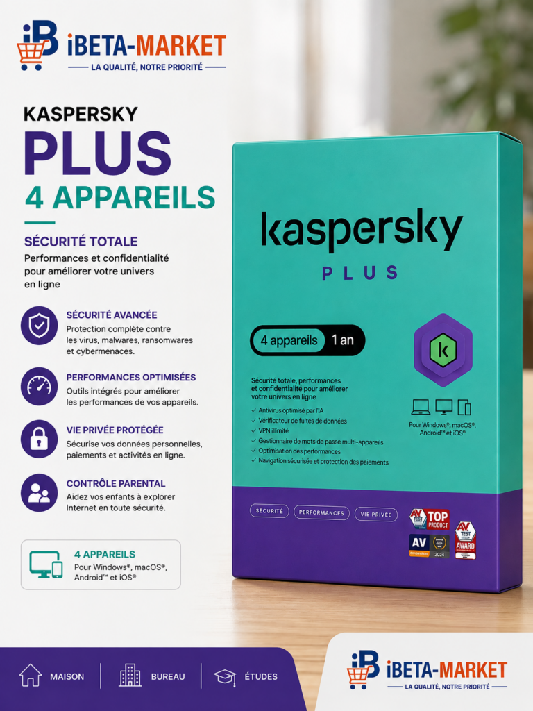 ANTI VIRIS KASPERSKY PLUS 4PTS