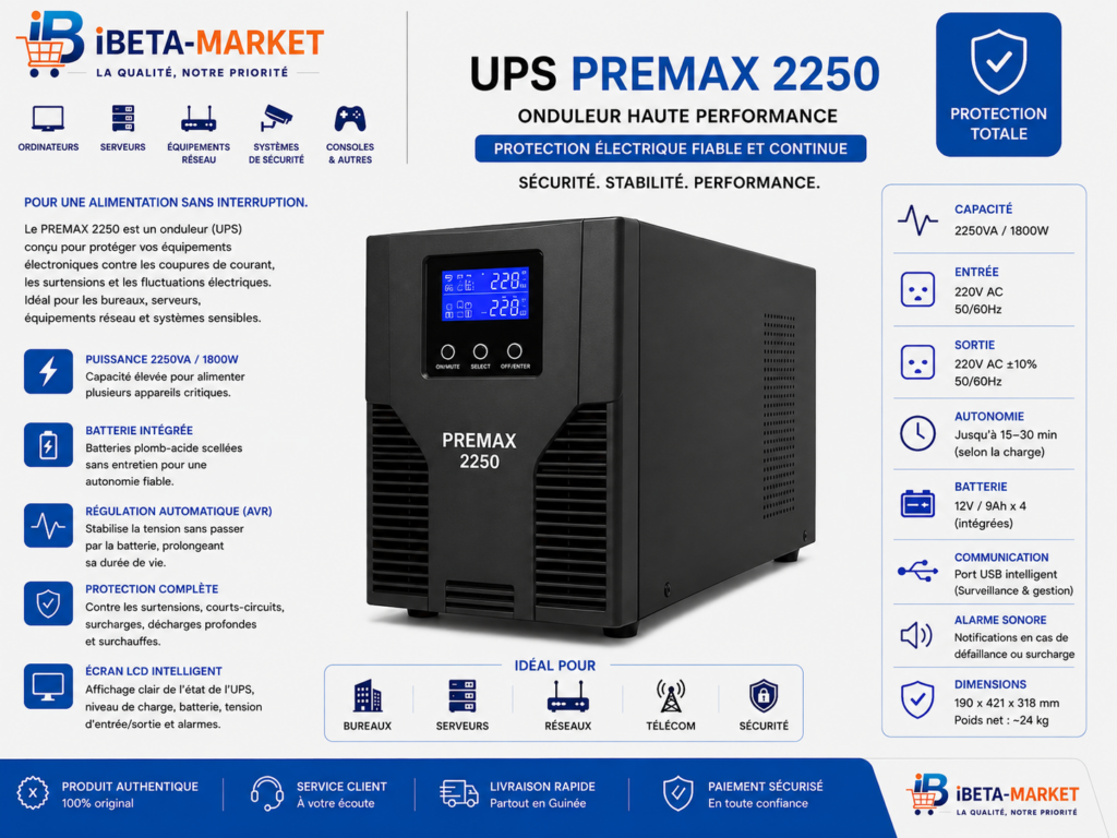 UPS PREMAX UPS 2250VA