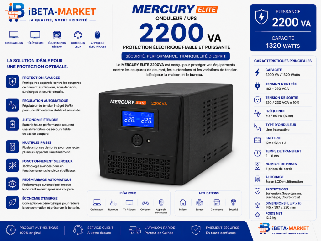 UPS MERCURY 2000VA