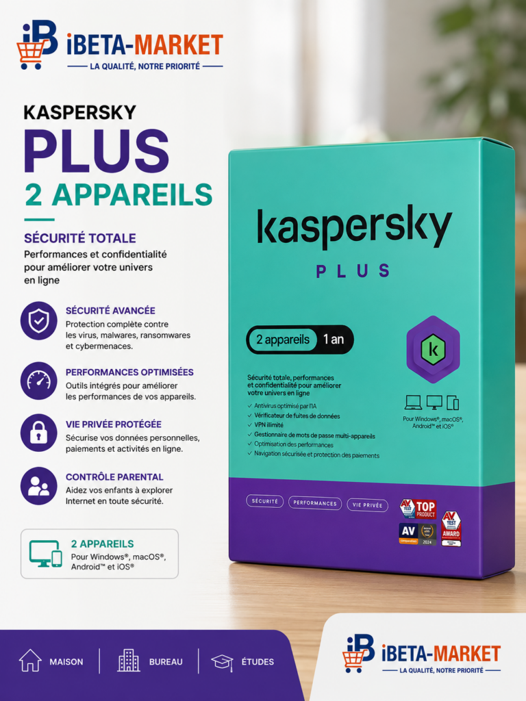 ANTI VIRIS KASPERSKY PLUS 2pts