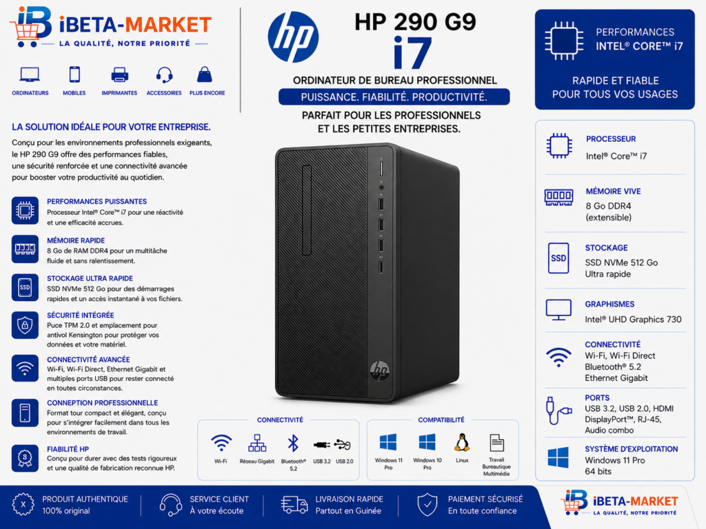 DESKTOP HP 290-Ci7