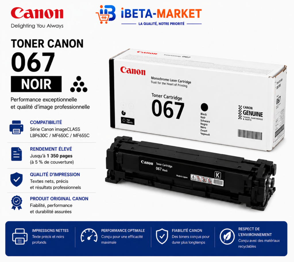 TONER CANON 067 NOIR