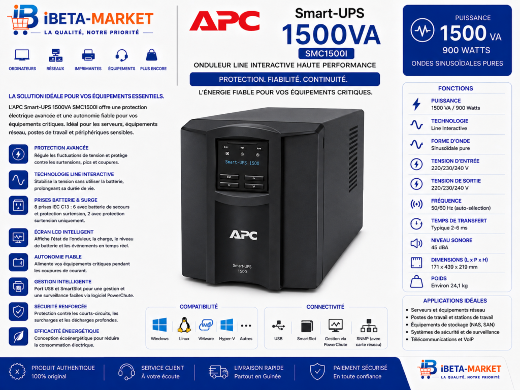 UPS APC SMART UPS 1500VA