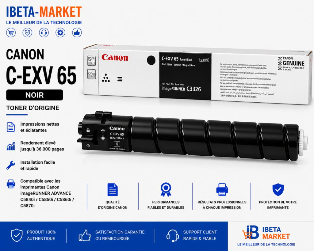 TONER CANON C EXV65 NOIR