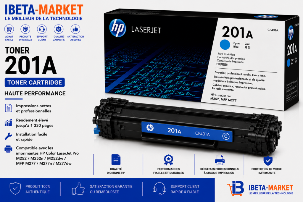 TONER HP 201 BLEU