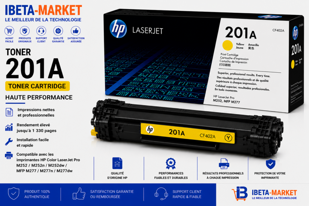 TONER HP 201 JAUNE