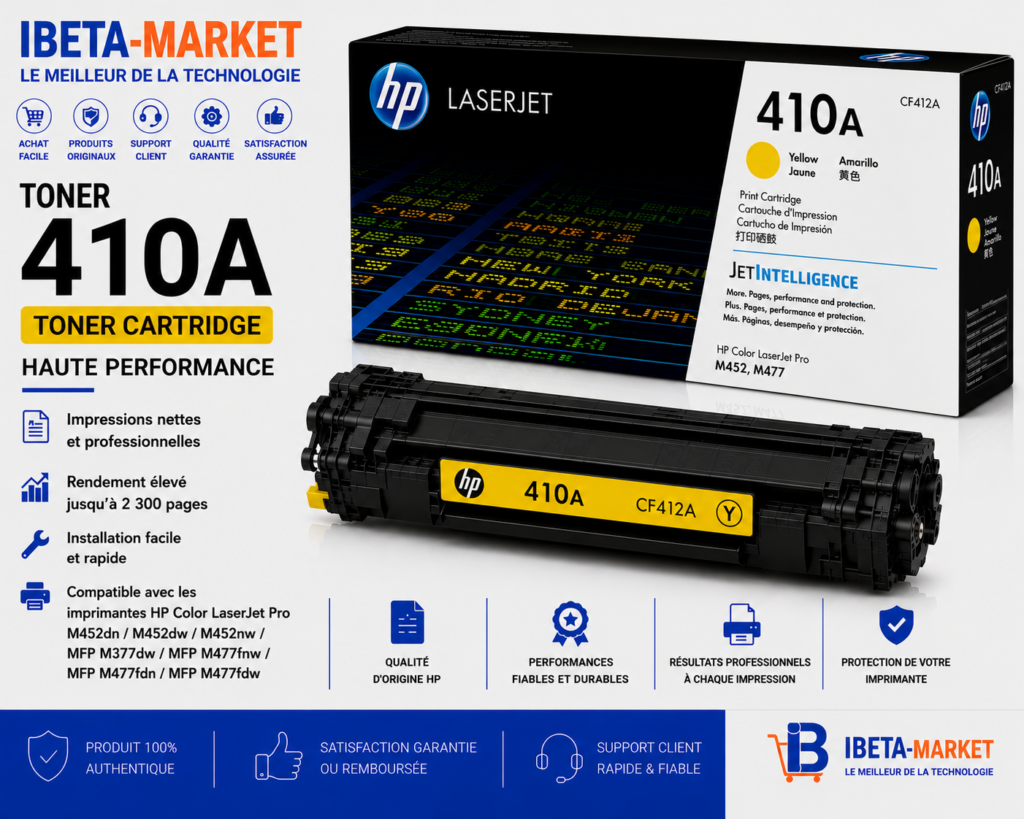 TONER HP 410 JAUNE