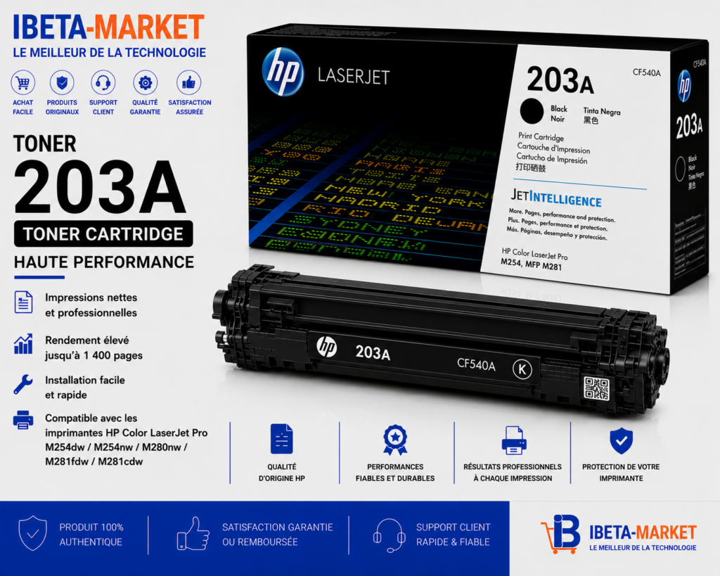 TONER HP 203 NOIR