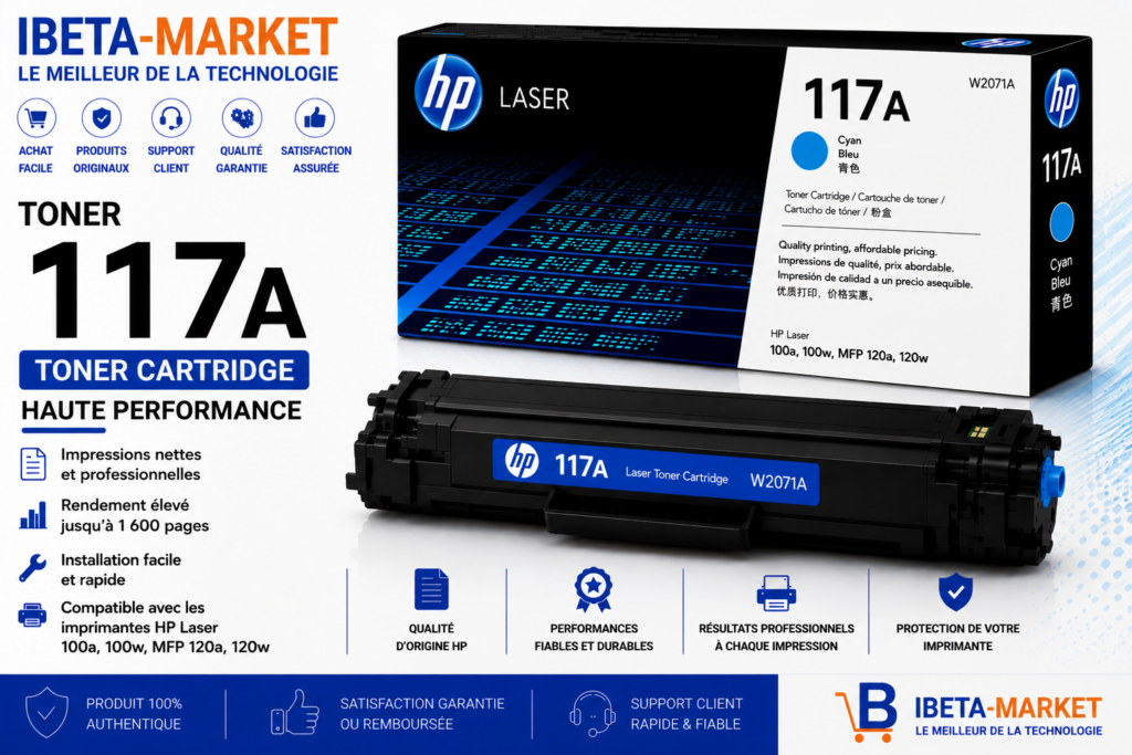 TONER HP 117 BLEU