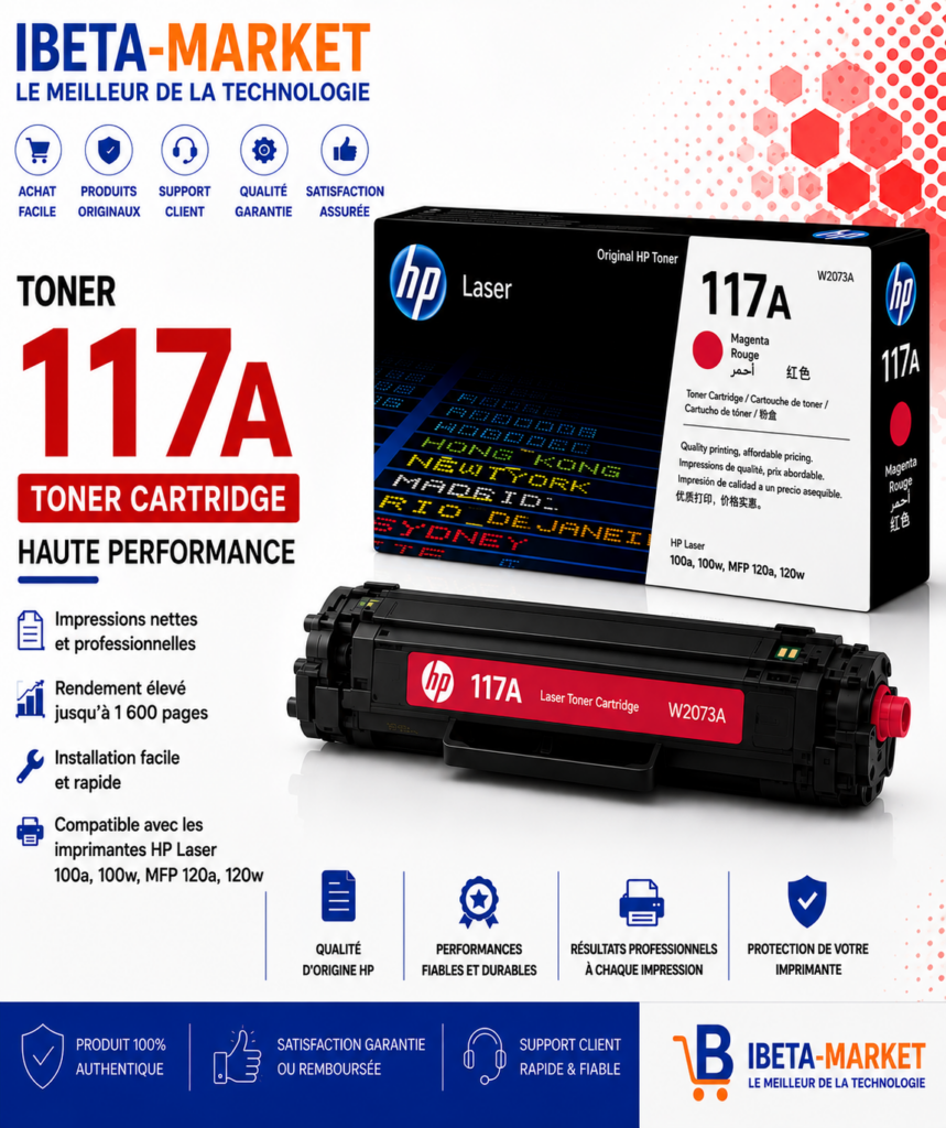 TONER HP 117 ROUGE