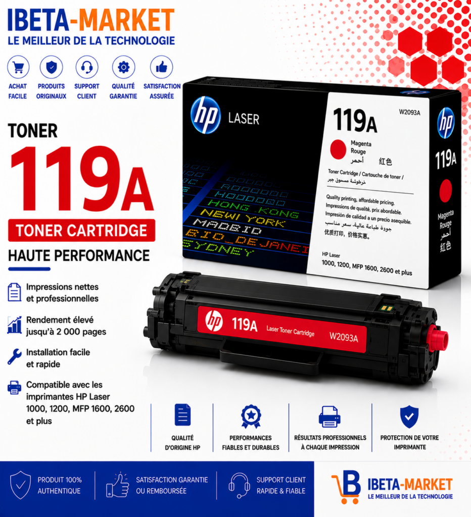 TONER HP 119 ROUGE
