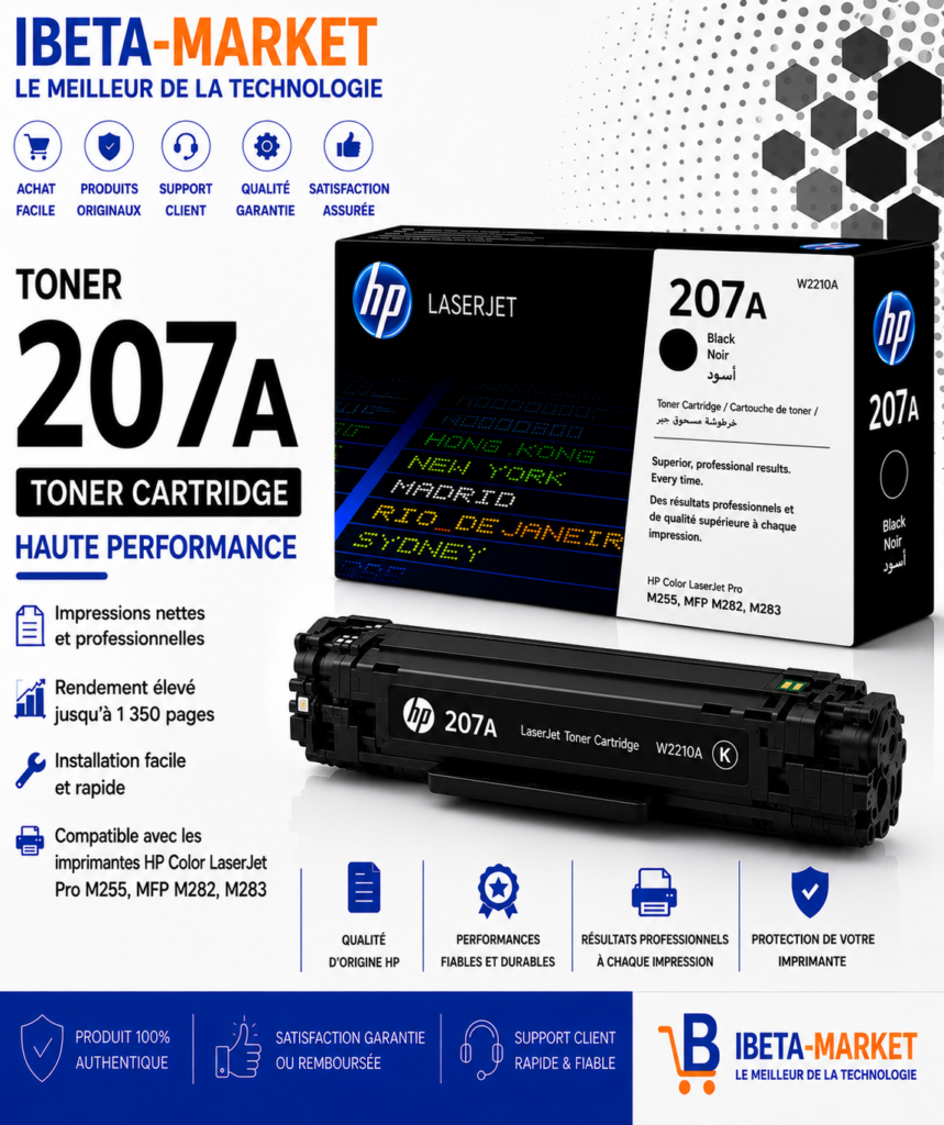 TONER HP 207 NOIR