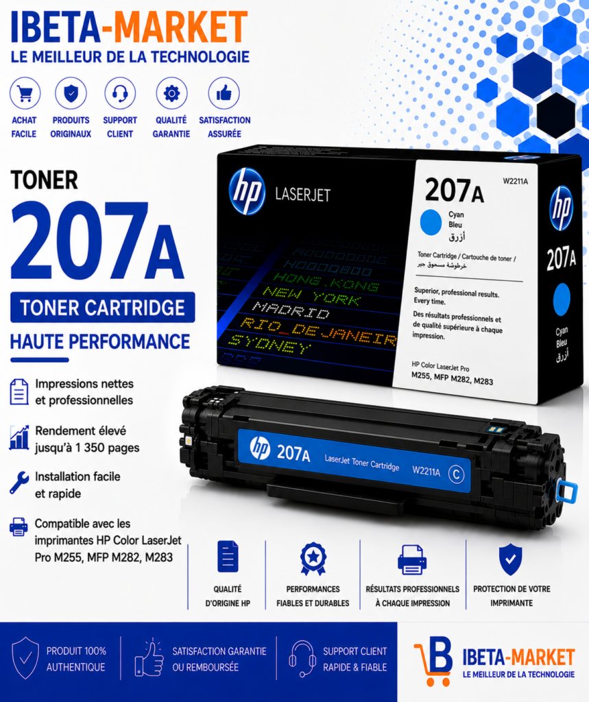 TONER HP 222 BLEU