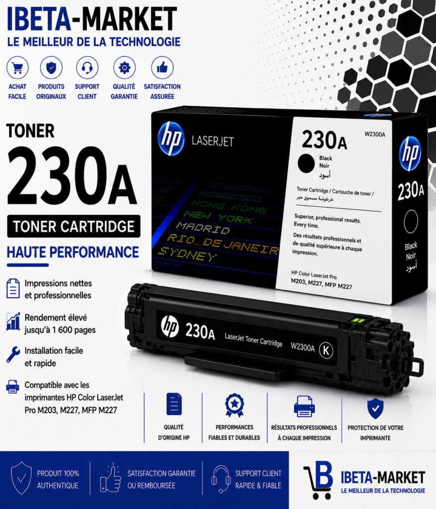 TONER HP 230 NOIR