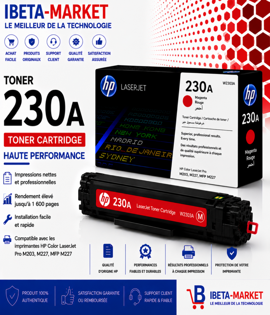 TONER HP 230 ROUGE