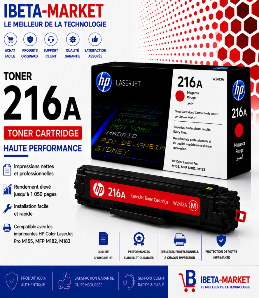 TONER HP 216 ROUGE